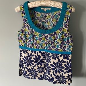 Boden Size 6 Teal Blue Green sleeveless top